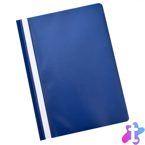 Gyorsfűző műanyag A4, PP Fornax sötétkék