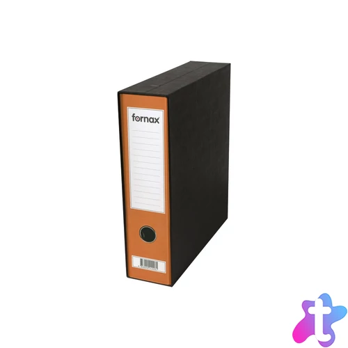 Tokos iratrendező A4, 8cm, Fornax Prestige narancssárga