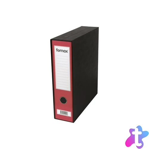 Tokos iratrendező A4, 8cm, Fornax Prestige piros