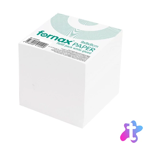 Kockatömb ragasztott 9x9x9cm, Fornax