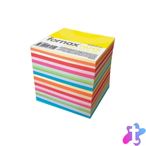 Kockatömb ragasztott, 9x9x9cm, Fornax intenzív