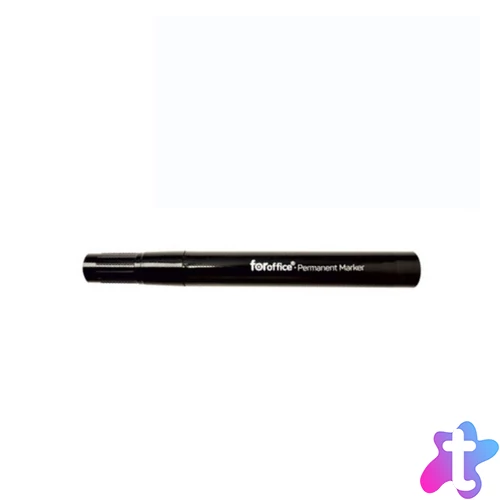 Alkoholos marker alkoholos 3mm, kerek hegyű Foroffice fekete