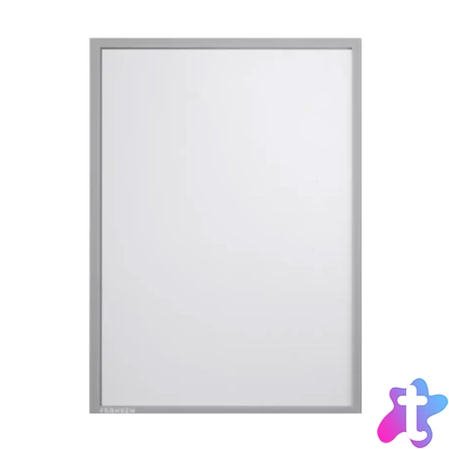 Infókeret A3, mágneses ITSA3M 12 Franken  szürke