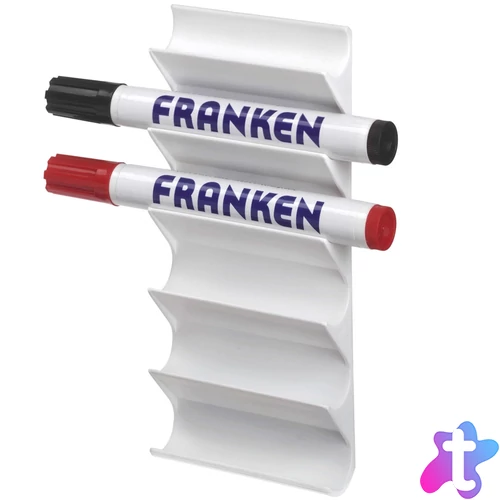 Táblamarker tartó mágneses 6 db marker tárolására alkalmas  fehér Z1986 Franken
