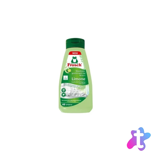 Mosogatógél 650 ml gépi Frosch zöldcitrom