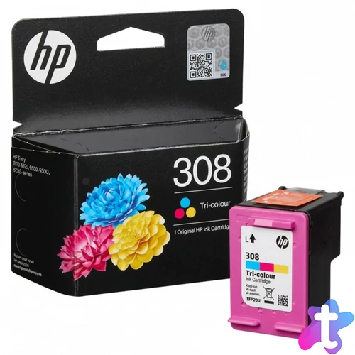 HP 308/7FP20UE tintapatron color ORIGINAL