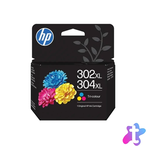 Hp 302XL/304XL/B7RT8AE tintapatron color ORIGINAL