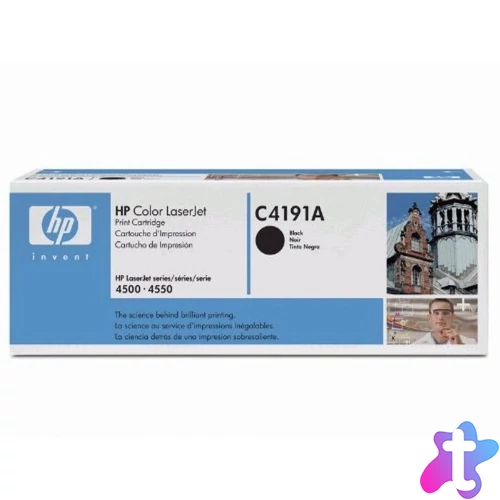 Hp C4191A toner black ORIGINAL leértékelt