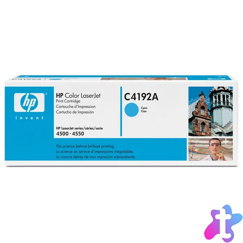 Hp C4192A toner cyan ORIGINAL leértékelt