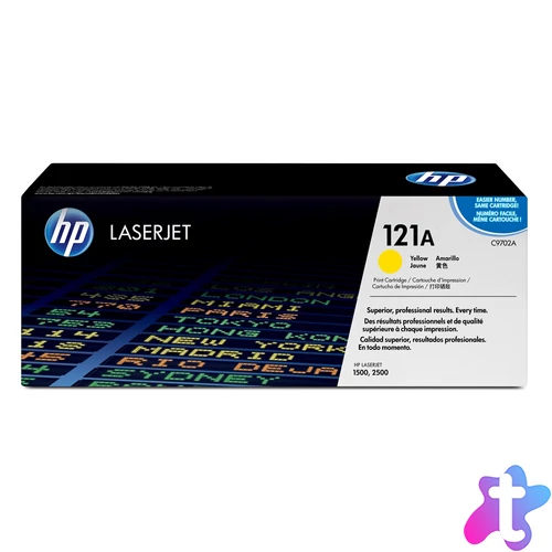 Hp C9702A toner yellow ORIGINAL (121A)