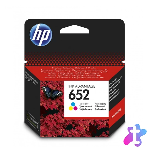Hp 652/F6V24AE tintapatron color ORIGINAL
