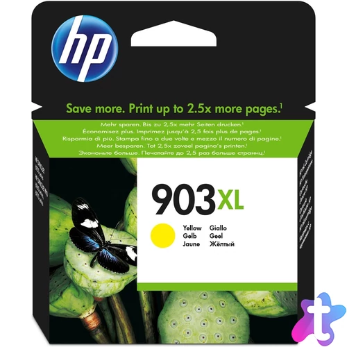Hp 903XL/T6M11AE tintapatron yellow ORIGINAL