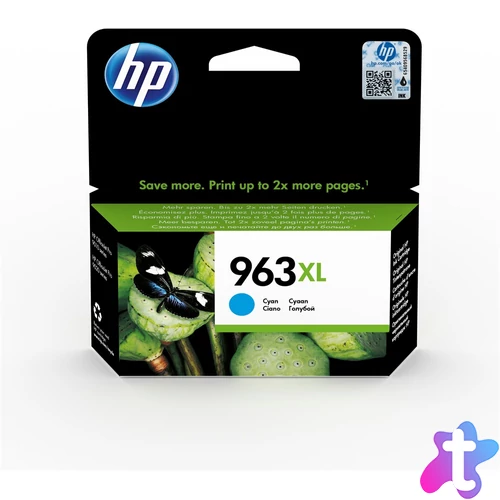 Hp 963XL/3JA27AE tintapatron cyan ORIGINAL