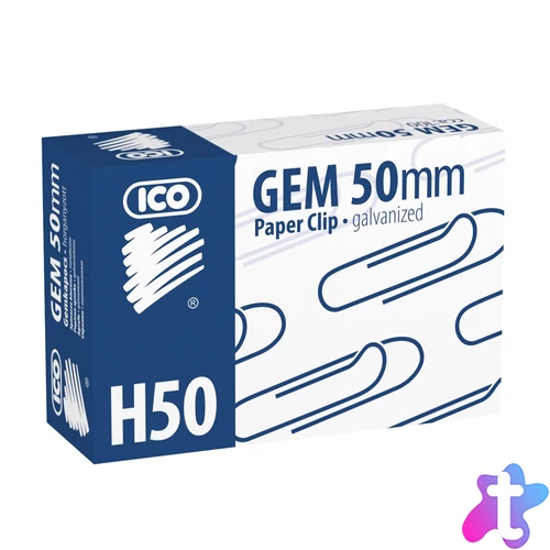 Gemkapocs 50mm, H50 100 db/doboz, Ico