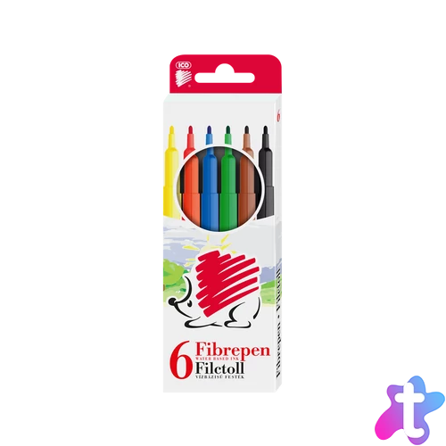 Rostirón, filctoll vízbázisú Süni Ico 300 6 klf.szín
