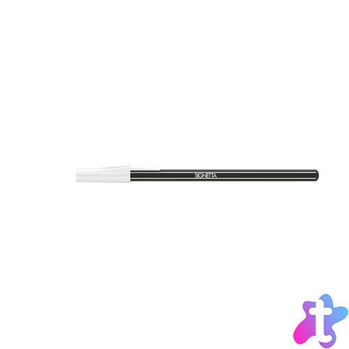 Golyóstoll 0,7mm, kupakos, Ico Signetta, írásszín fekete