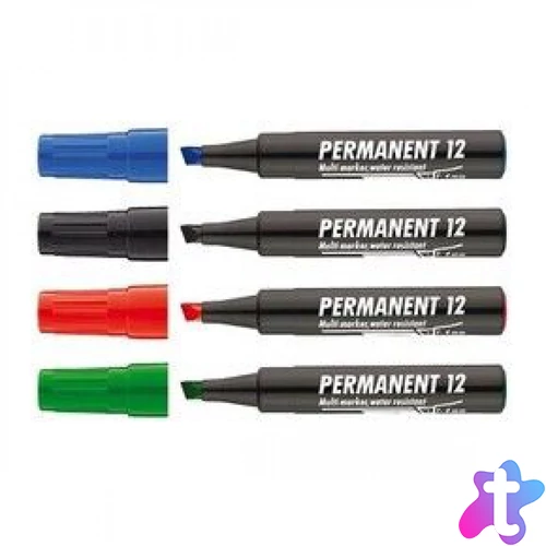 Alkoholos marker 1-4mm, vágott Ico 12 kék