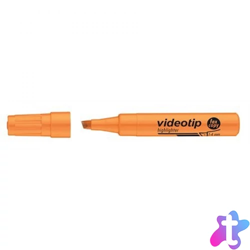 Szövegkiemelő 1-4mm, Videotip Ico narancs