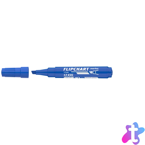 Flipchart marker vízbázisú 1-4mm, vágott Artip 12XXL kék