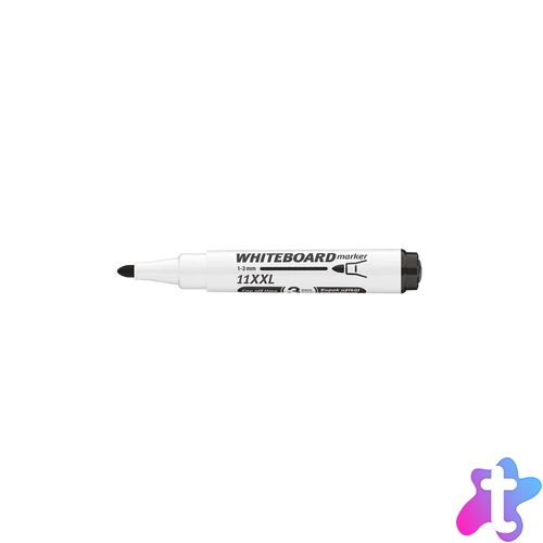 Táblamarker 3mm, kerek Ico 11XXL fekete