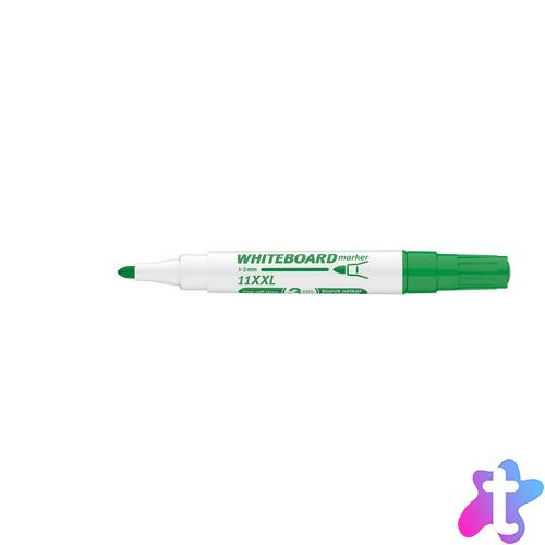 Táblamarker 3mm, kerek Ico 11XXL zöld