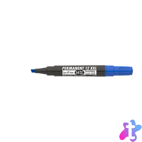 Alkoholos marker 1-4mm, vágott Ico 12XXL kék