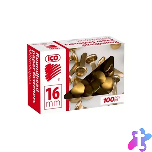 Miltonkapocs 16mm, 100 db/doboz, Ico 442