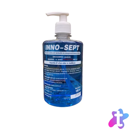 Folyékony szappan fertőtlenítő hatással pumpás 500 ml Inno-Sept