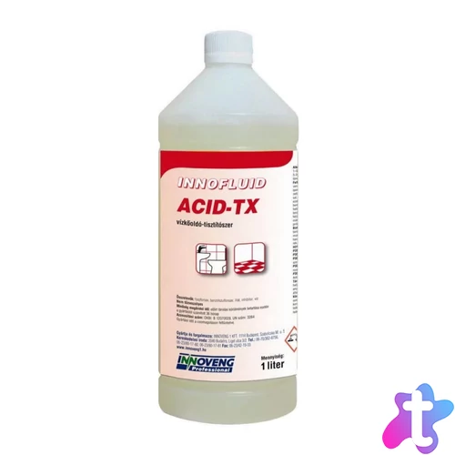 Vízkőoldó 1 liter nem habzó Innofluid Acid-Tx