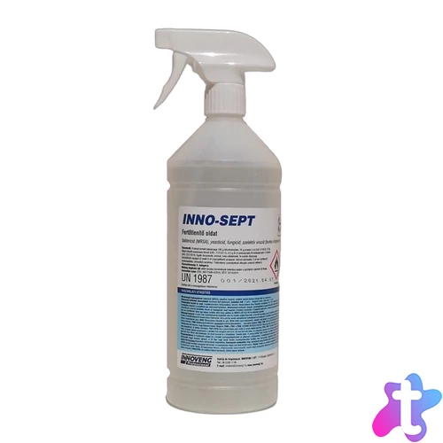 Fertőtlenítő hatású tisztítószer szórófejes 1 liter Inno-Sept oldat