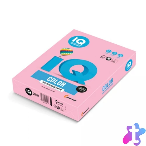 Másolópapír, színes, A3, 80g. IQ OPI74 500ív/csomag, pasztell flamingo rózsaszín pink