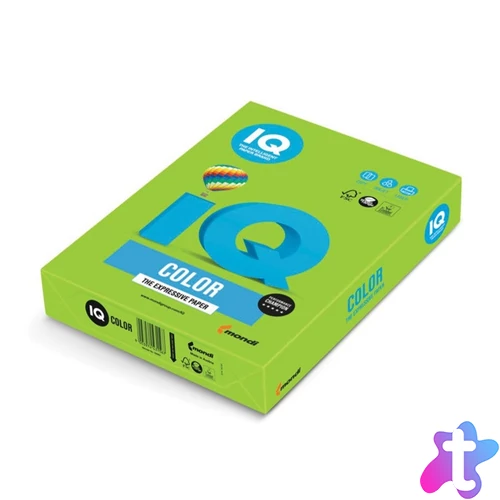 Másolópapír, színes, A4, 80g. IQ MA42 500ív/csomag, intenzív tavaszi zöld