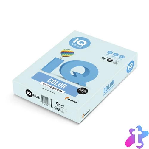 Másolópapír, színes, A4, 80g. IQ BL29 500ív/csomag, pasztell kék