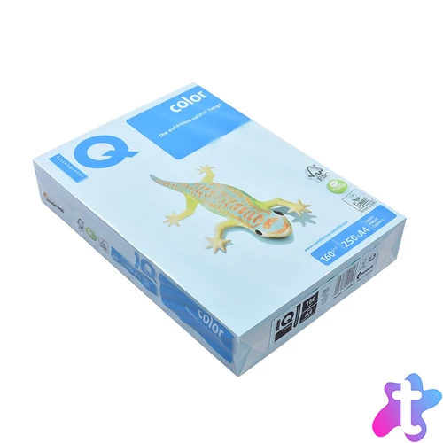 Másolópapír, színes, A4, 160g. IQ Color MB30 250ív/csomag, pasztell középkék