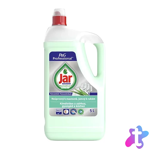 Mosogatószer 5 liter kézi Jar Professional Sensitive Aloe Vera