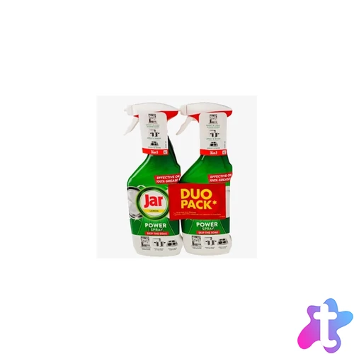 Zsíroldószer szórófejes 2 x 500 ml Jar Power citrom