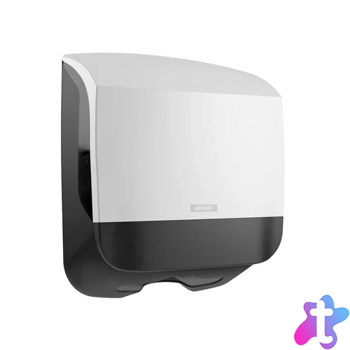 Adagoló hajtogatott kéztörlőhöz műanyag Mini Katrin System_88942 fehér