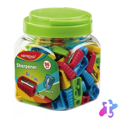 Hegyező 1 lyukú Keyroad Classic vegyes színek