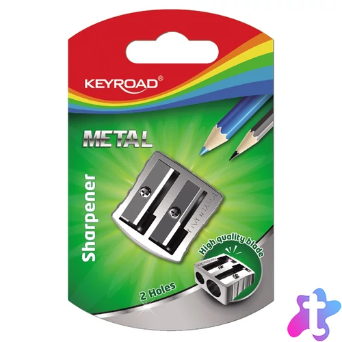 Hegyező 2 lyukú fém Keyroad Metal