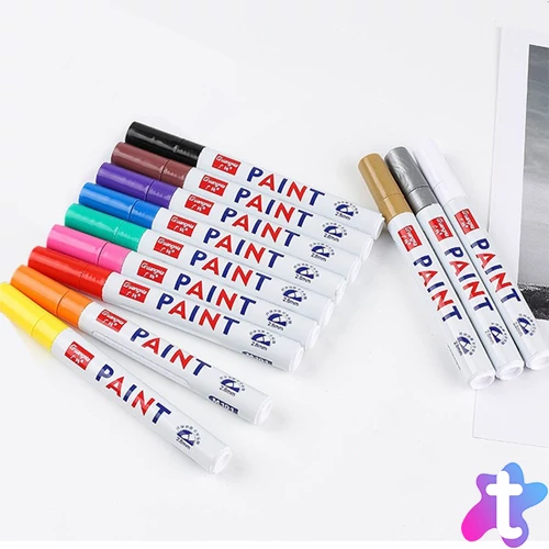Lakkmarker 2-3mm, kerek narancs