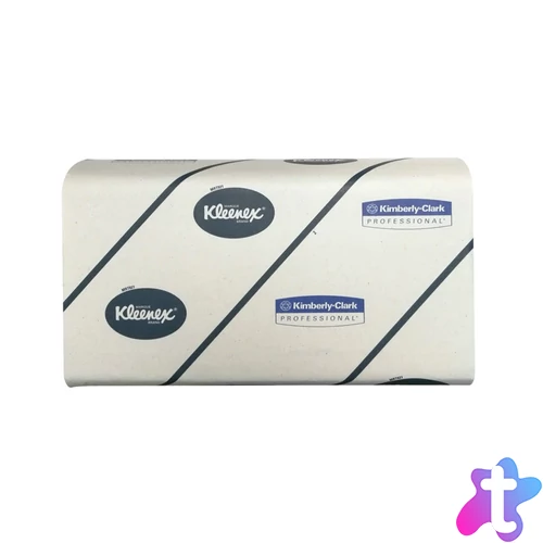 Kéztörlő 2 rétegű Z hajtogatott 124 lap/csomag 31,5 x 21,5 cm 15 csomag/karton Ultra KC Kleenex_6778 fehér
