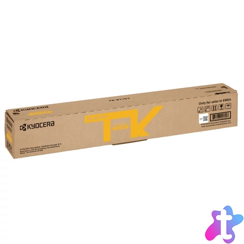 Kyocera TK8115 toner yellow ORIGINAL