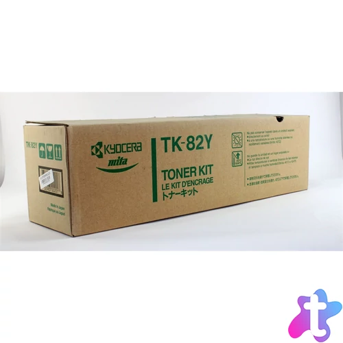 Kyocera TK82 toner yellow ORIGINAL leértékelt