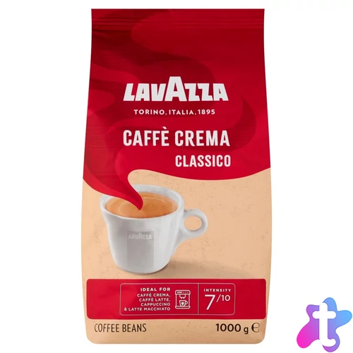 Kávé szemes, 1000g, Lavazza Crema Classico