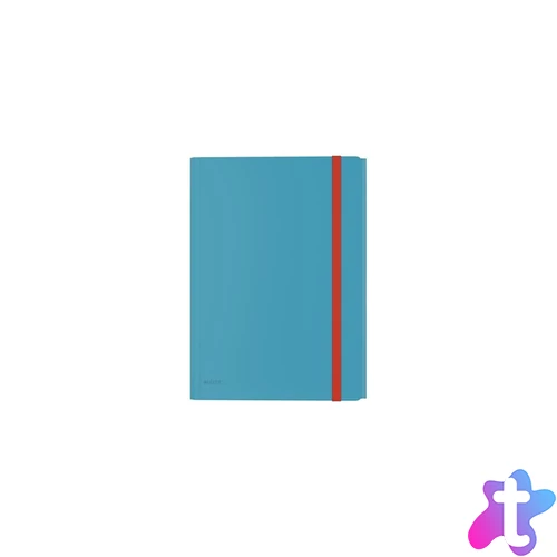 Gumis mappa A4, PP Extra tasakkal Leitz Cosy nyugodtkék