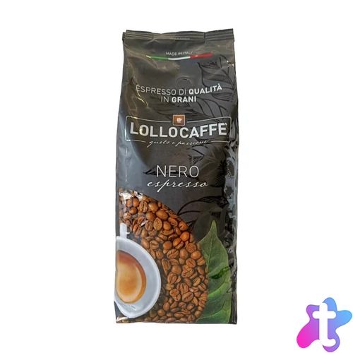 Kávé szemes, 1000g, Lollo Caffe Nero 