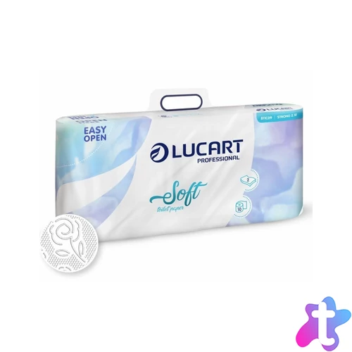 Toalettpapír 2 rétegű 108 lap/tekercs cellulóz 10 tekercs/csomag 2.10 Strong Lucart_811C09