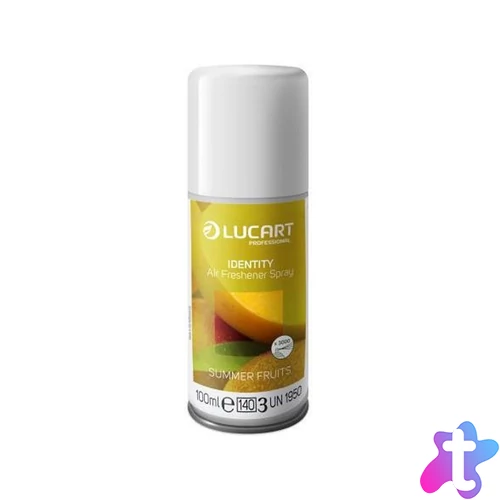 Légfrissítő spray utántöltő 100 ml sárga Summer Fruits Lucart_892367