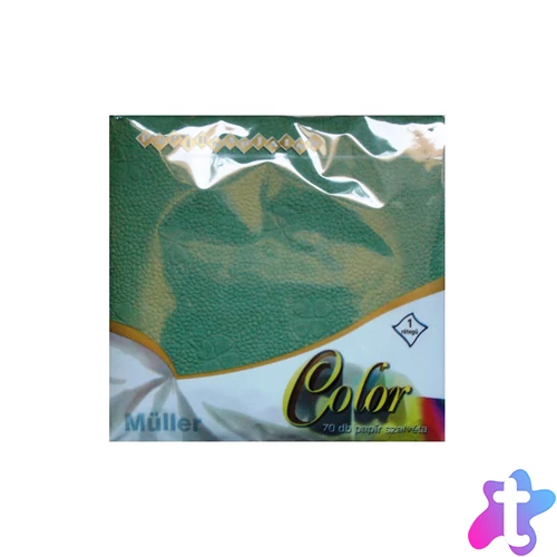 Szalvéta 1 rétegű 32 x 32 cm 70 lap/csomag vegyes színekben_Color70