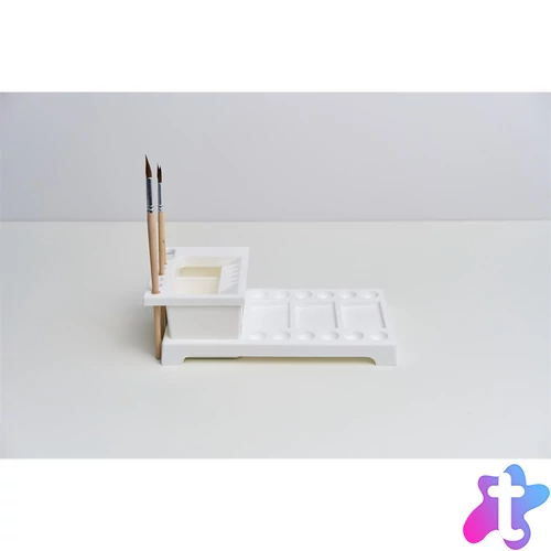 Festékkeverő paletta és ecsetmosó készlet, Nebulo